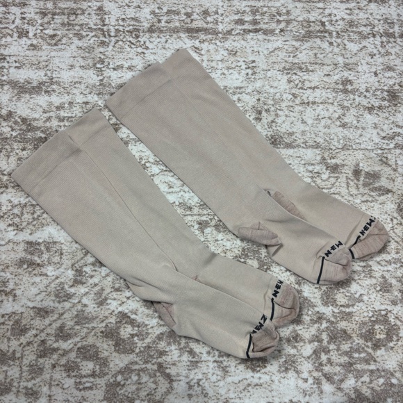Newzill Accessories - Newzill 2 Pair Bundle of Nude Copper Infused Dress Compression Socks‎ Size S/M